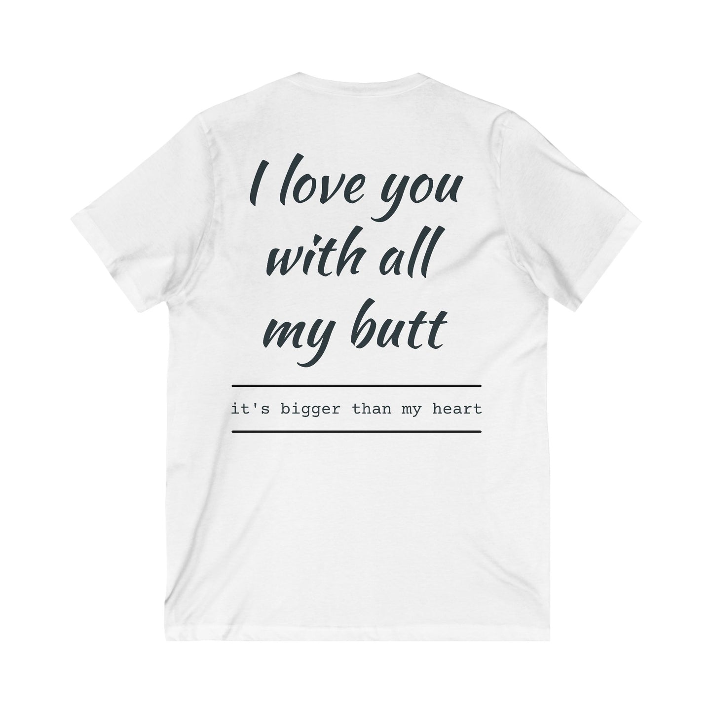 I Only Have Eyes for You Unisex V-Neck Tee - Funny Love Shirt