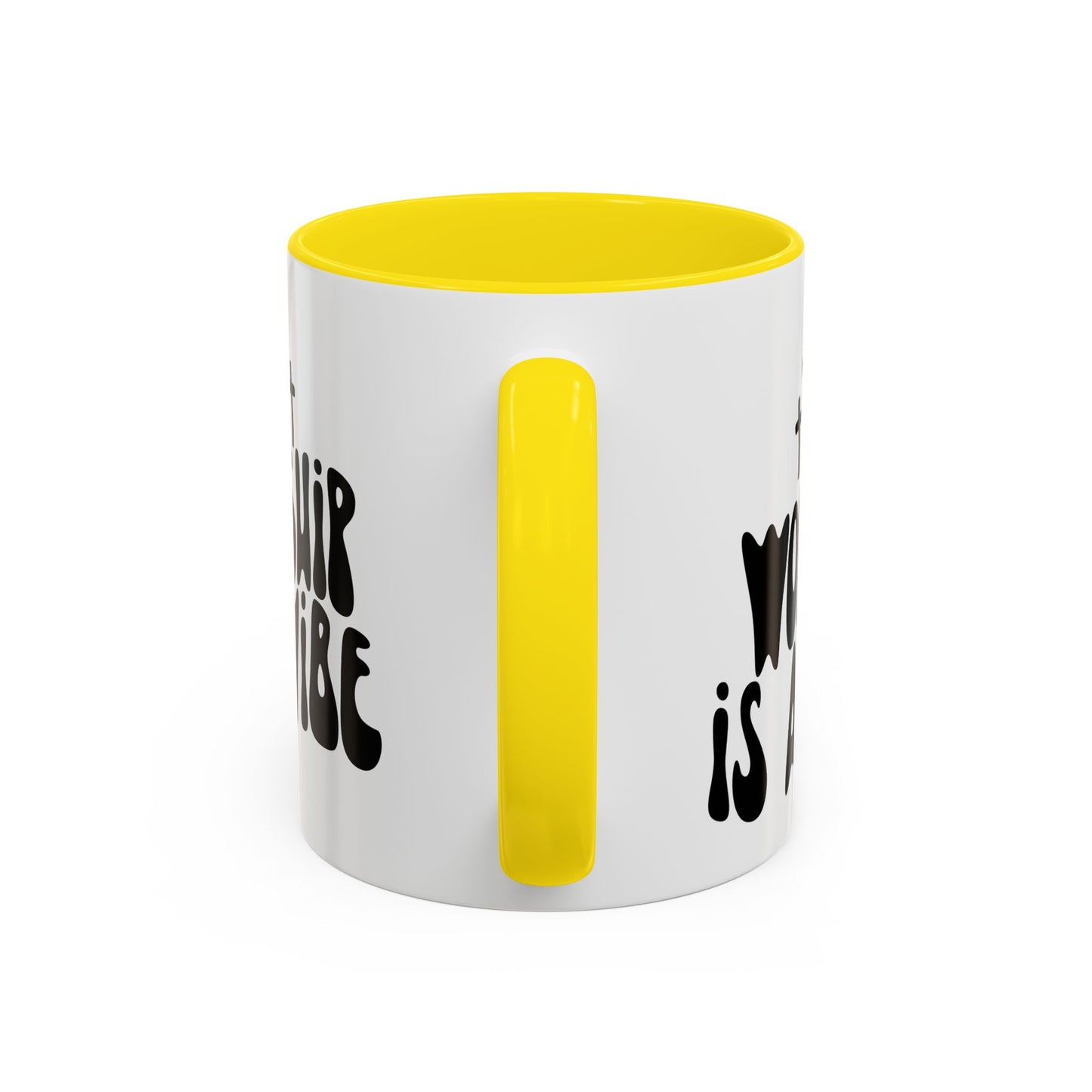 Worship is a Vibe Coffee Mug | Inspirational Christian Drinkware | Perfect for Gifts & Daily Use