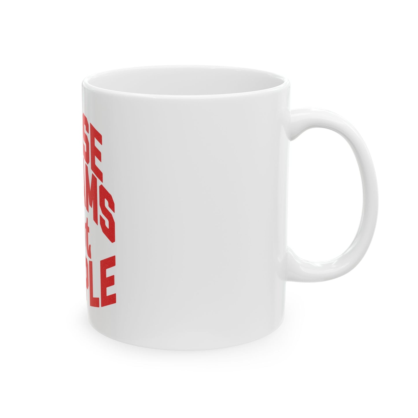 Chase Dreams Ceramic Mug - Motivational Coffee Cup for Dreamers (11oz, 15oz)