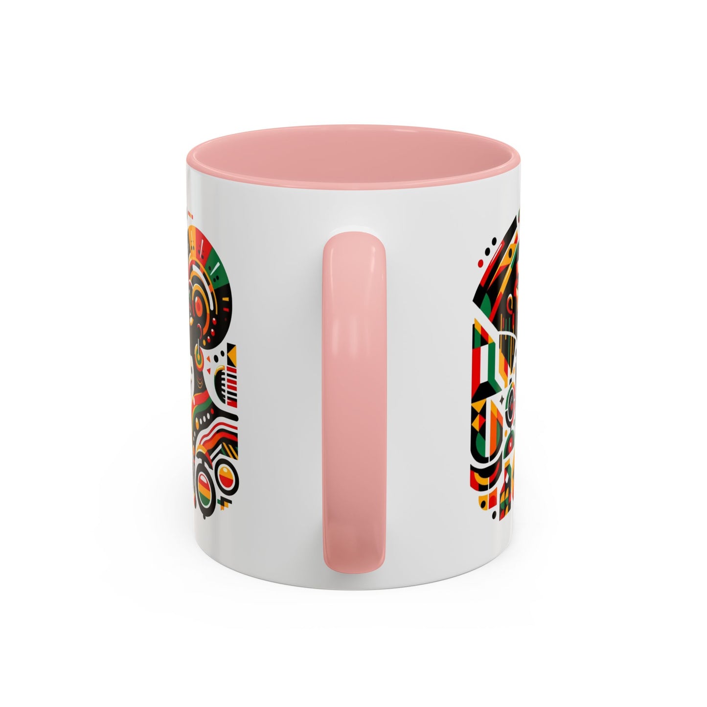 Artistic Black Beauty Coffee Mug - 11oz & 15oz - Vibrant Cultural Design for Home & Office