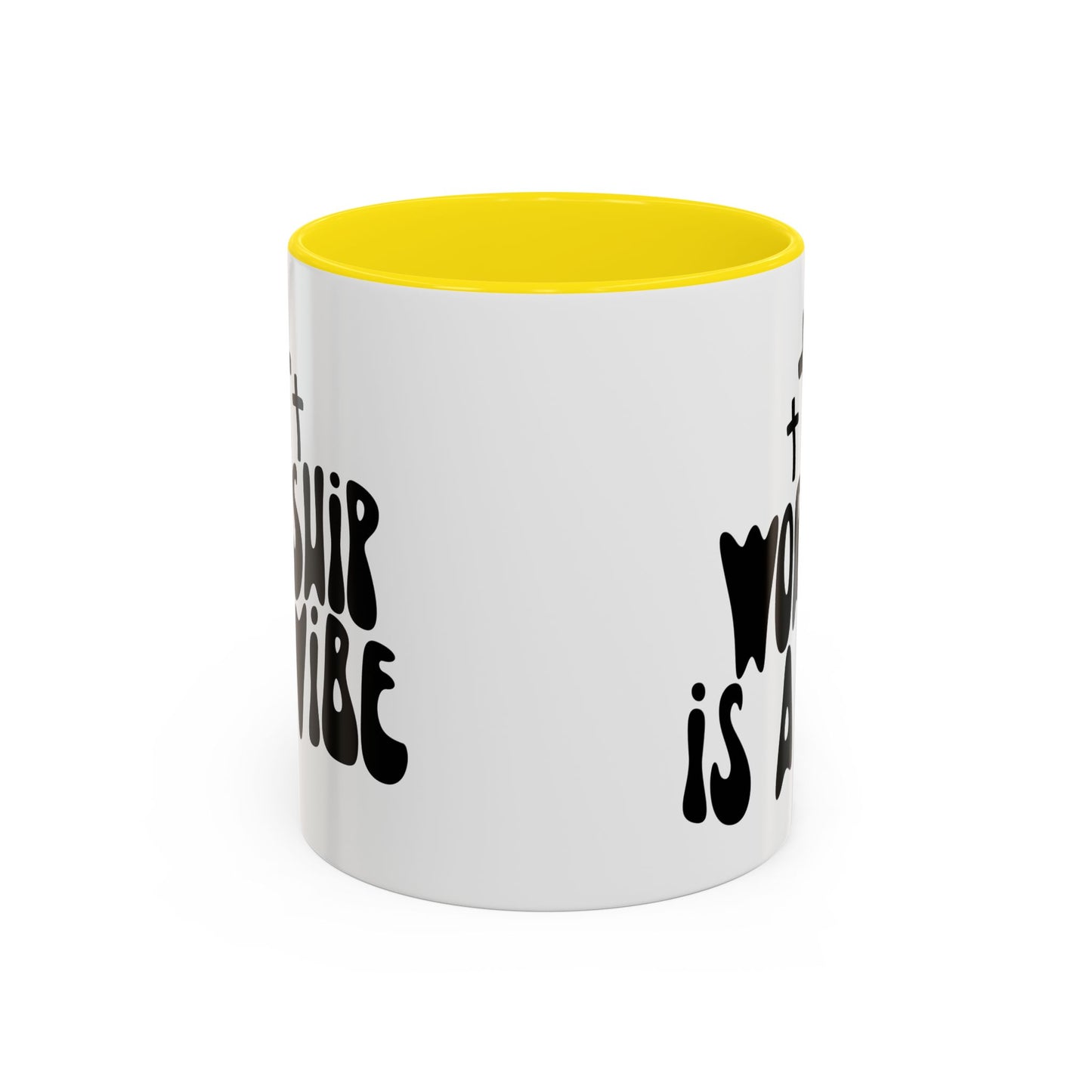 Worship is a Vibe Coffee Mug | Inspirational Christian Drinkware | Perfect for Gifts & Daily Use