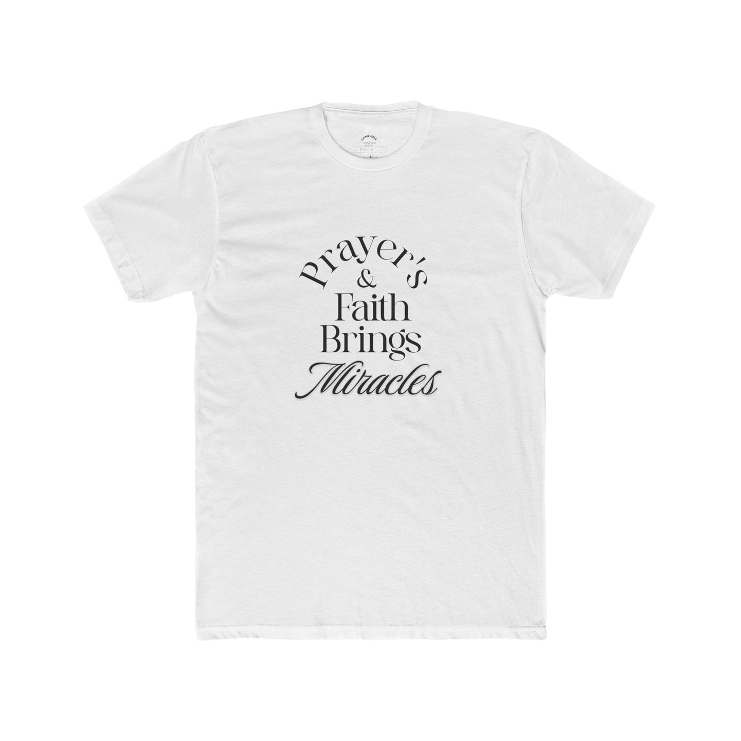 Unisex Cotton Crew Tee