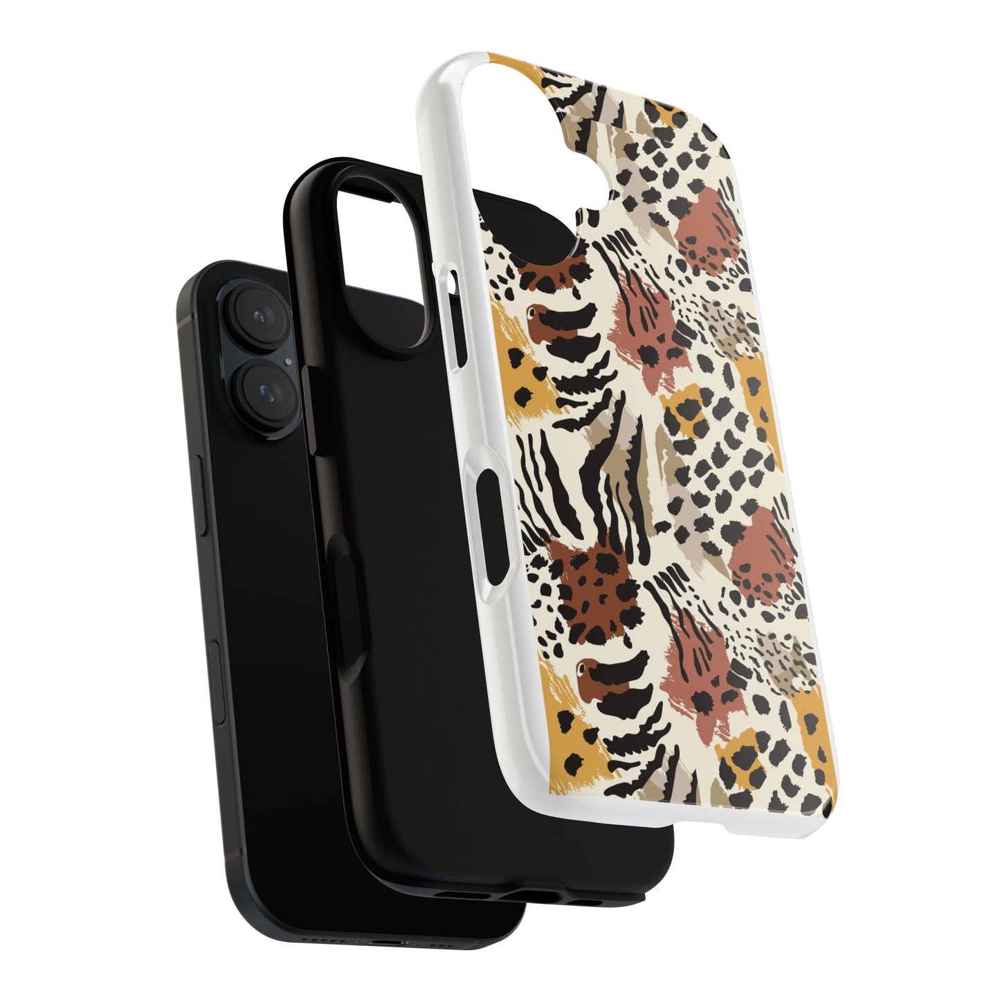 Stylish Animal Print Phone Case - Tough Protection for Your Device