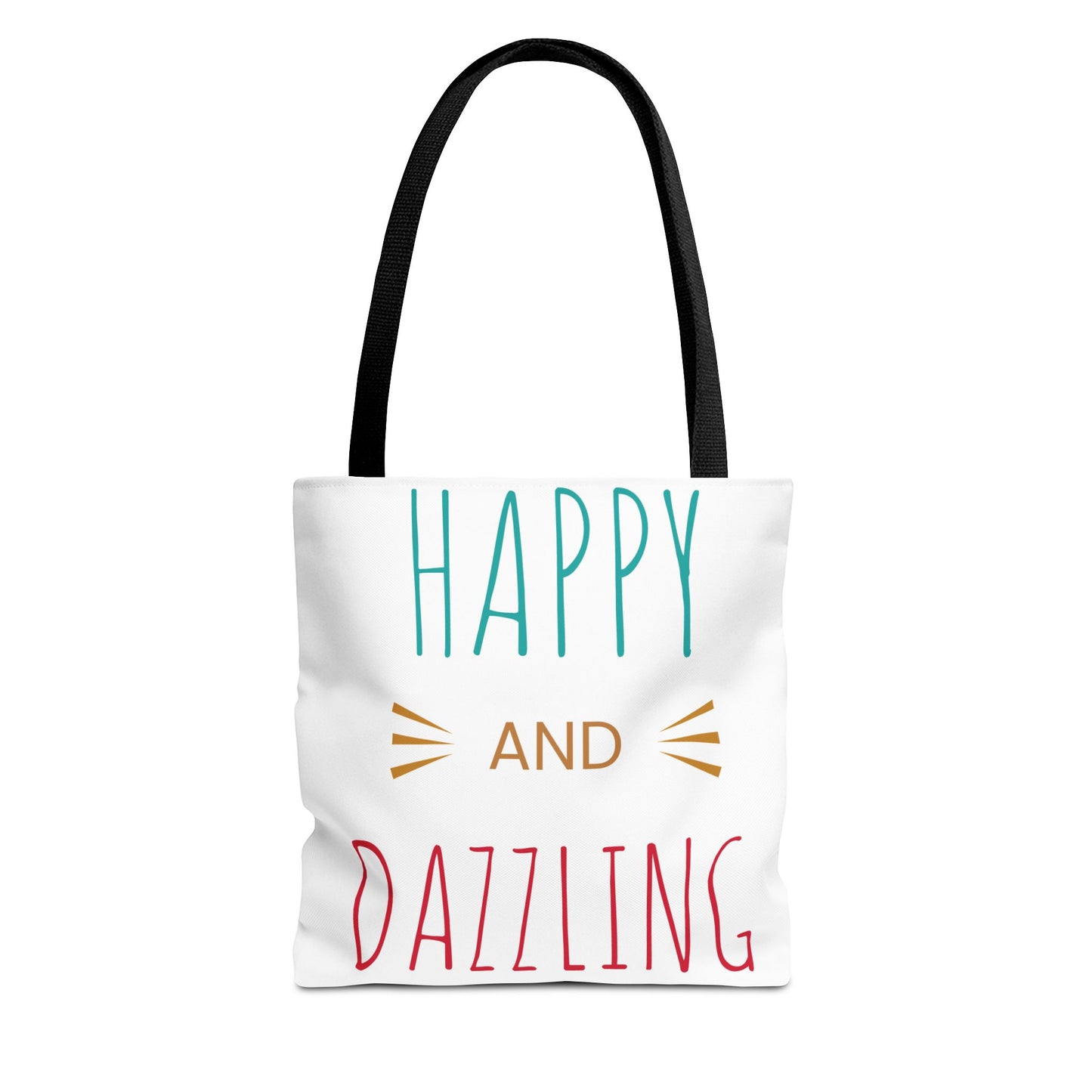 Happy and Dazzling Tote Bag - Cheerful Everyday Carryall for Joyful Occasions