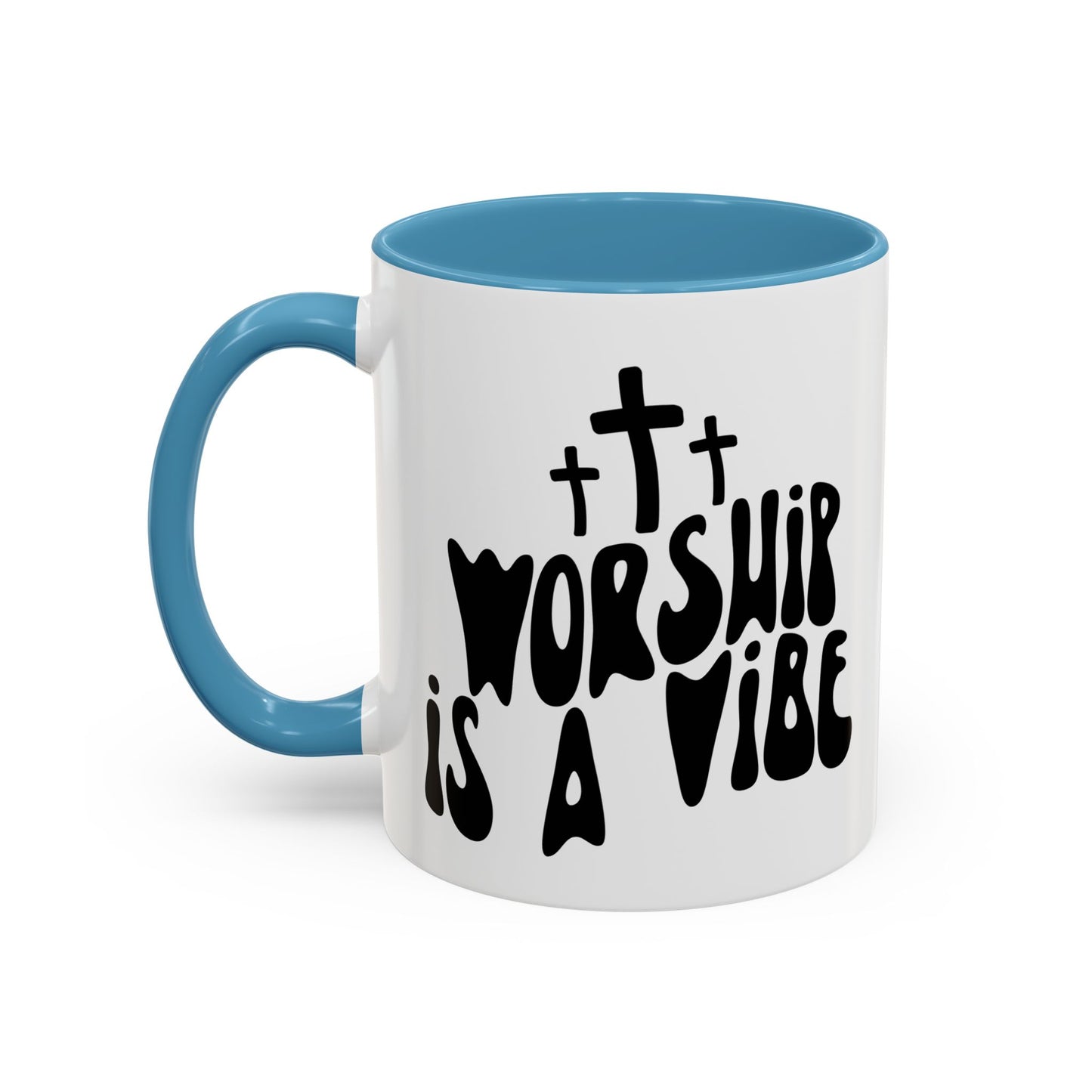 Worship is a Vibe Coffee Mug | Inspirational Christian Drinkware | Perfect for Gifts & Daily Use
