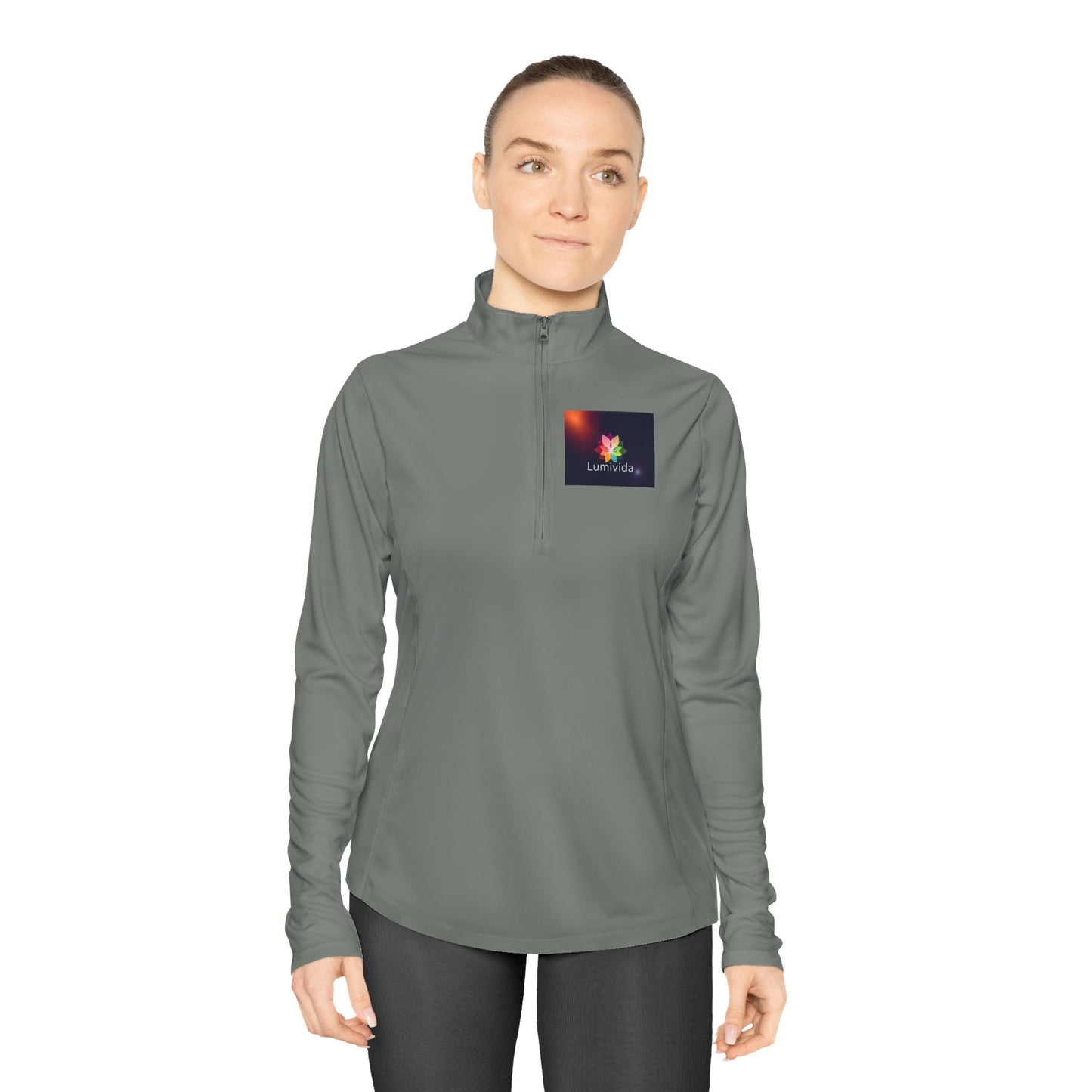 Ladies Quarter-Zip Pullover