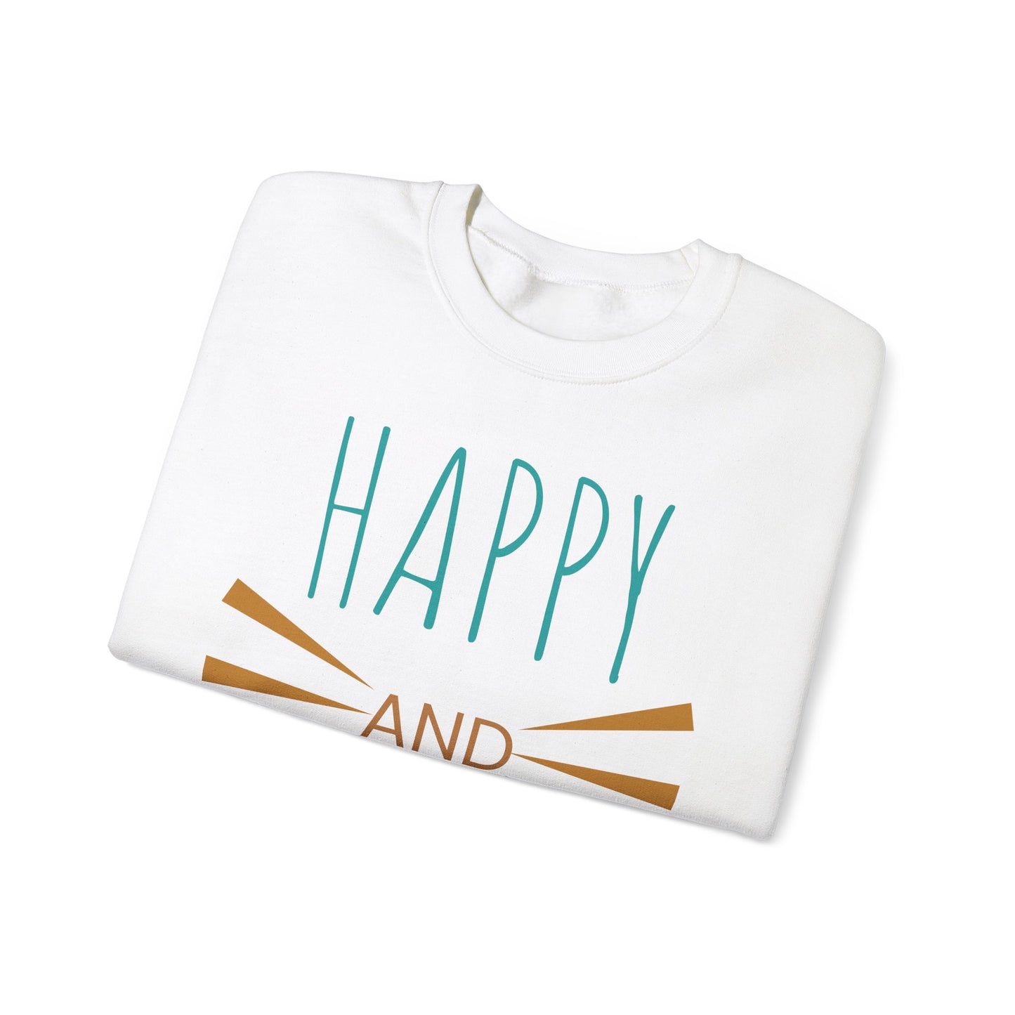 Happy & Dazzling Unisex Crewneck Sweatshirt - Perfect for Holidays and Celebrations