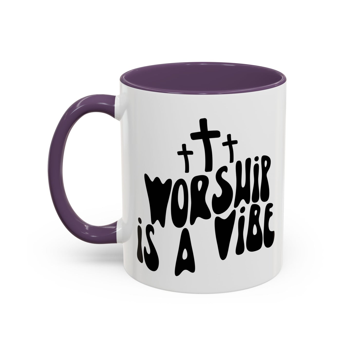 Worship is a Vibe Coffee Mug | Inspirational Christian Drinkware | Perfect for Gifts & Daily Use