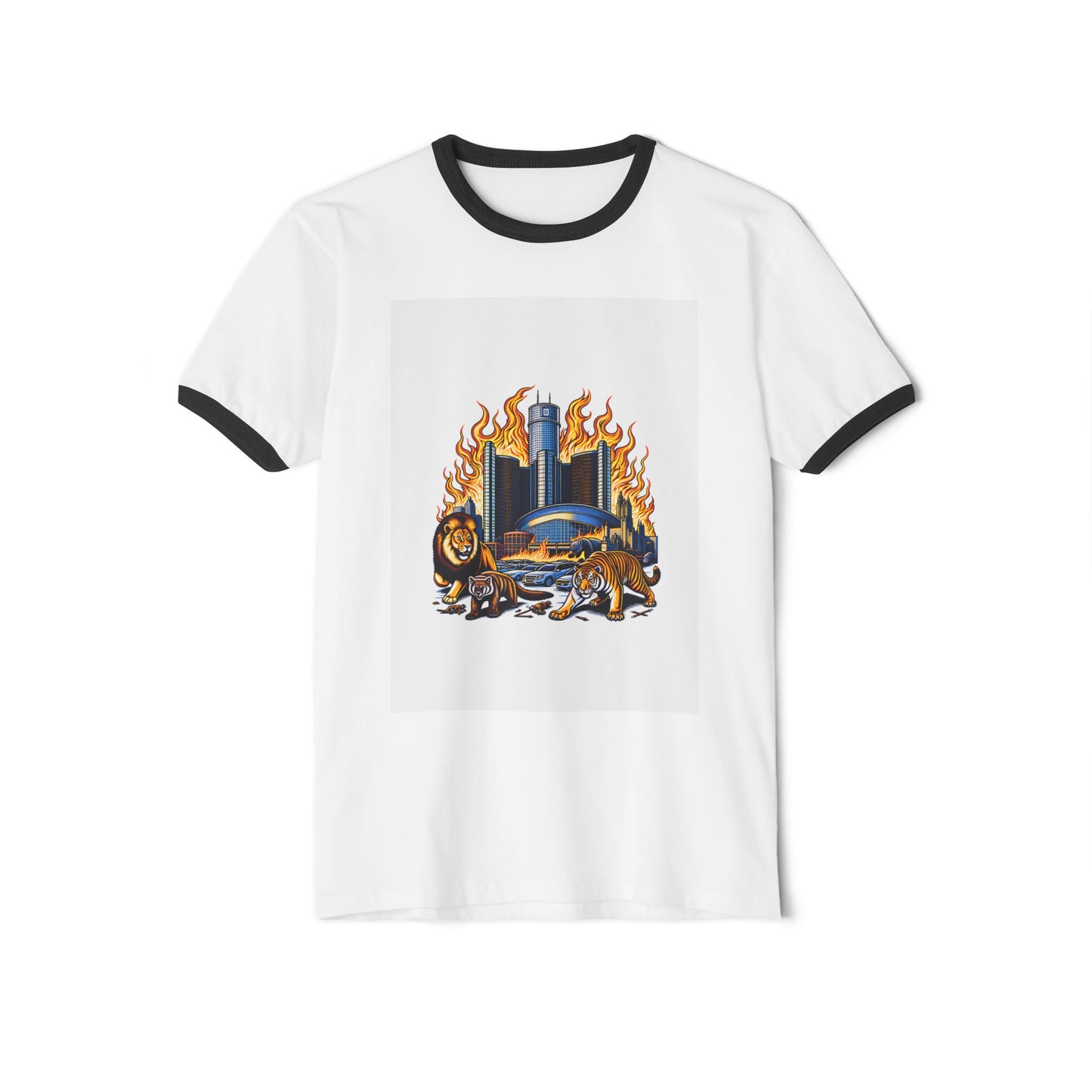 Unisex Cotton Ringer T-Shirt