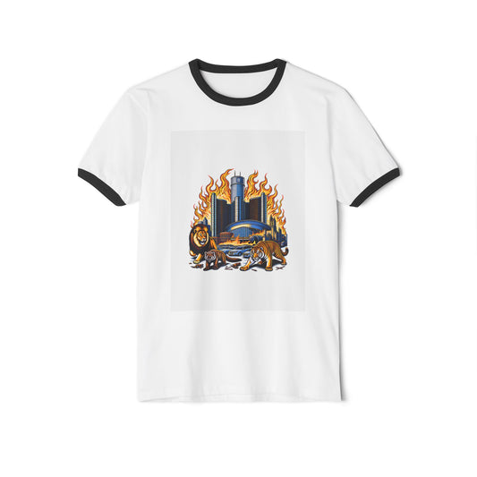 Unisex Cotton Ringer T-Shirt