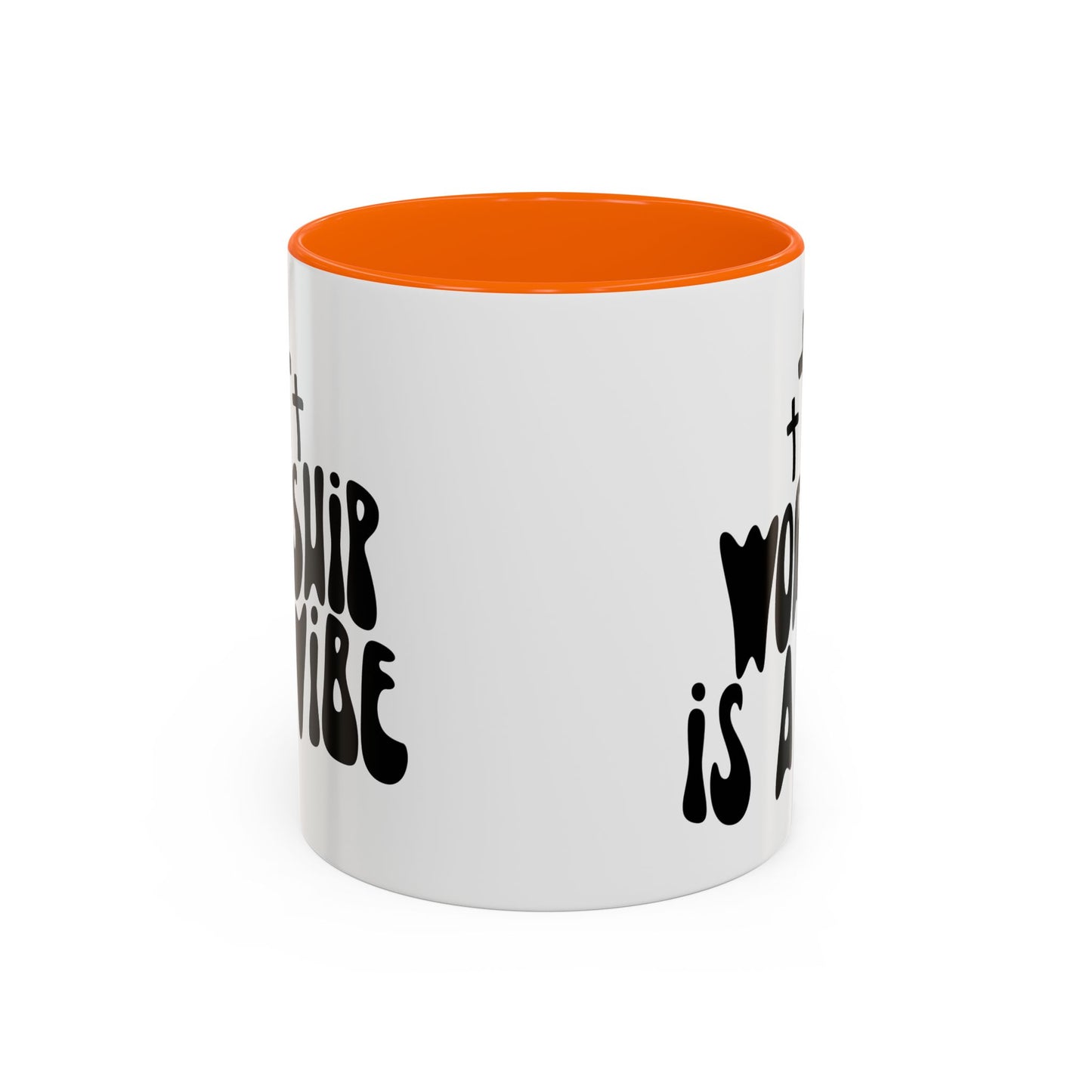 Worship is a Vibe Coffee Mug | Inspirational Christian Drinkware | Perfect for Gifts & Daily Use