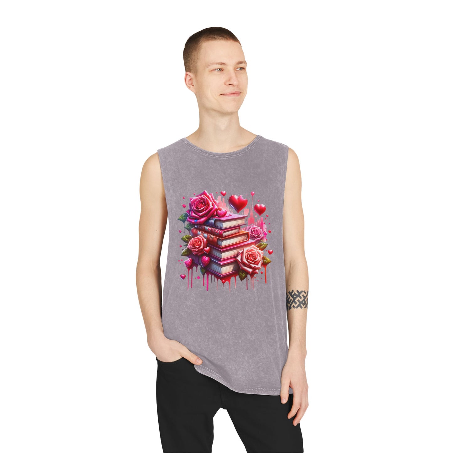 Unisex Stonewash Tank Top