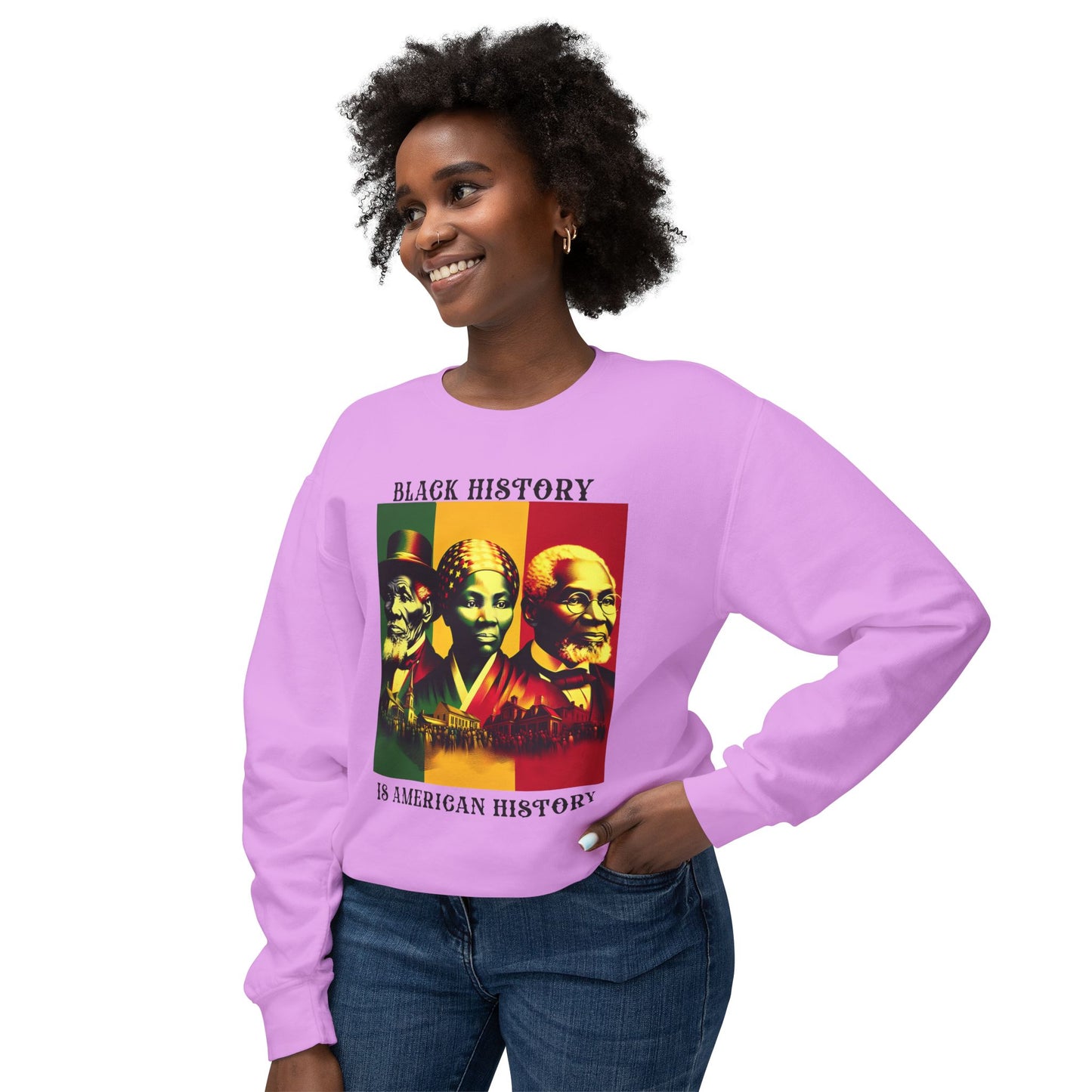 Unisex Lightweight Crewneck Sweatshirt
