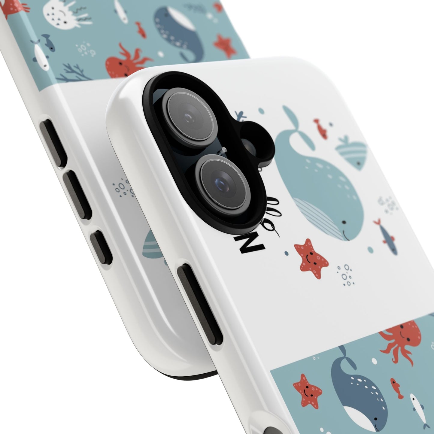Cute Marine Life Phone Case - Tough Cases for Ocean Lovers