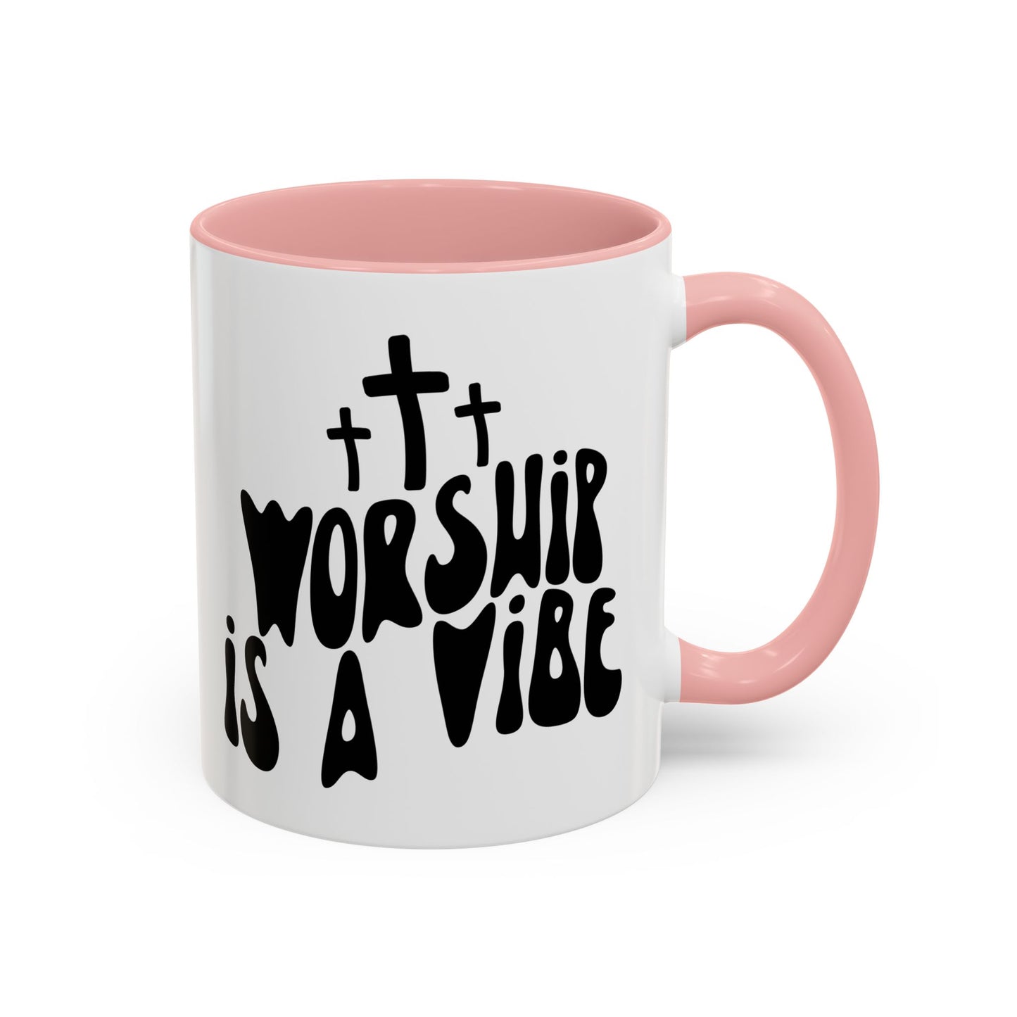 Worship is a Vibe Coffee Mug | Inspirational Christian Drinkware | Perfect for Gifts & Daily Use