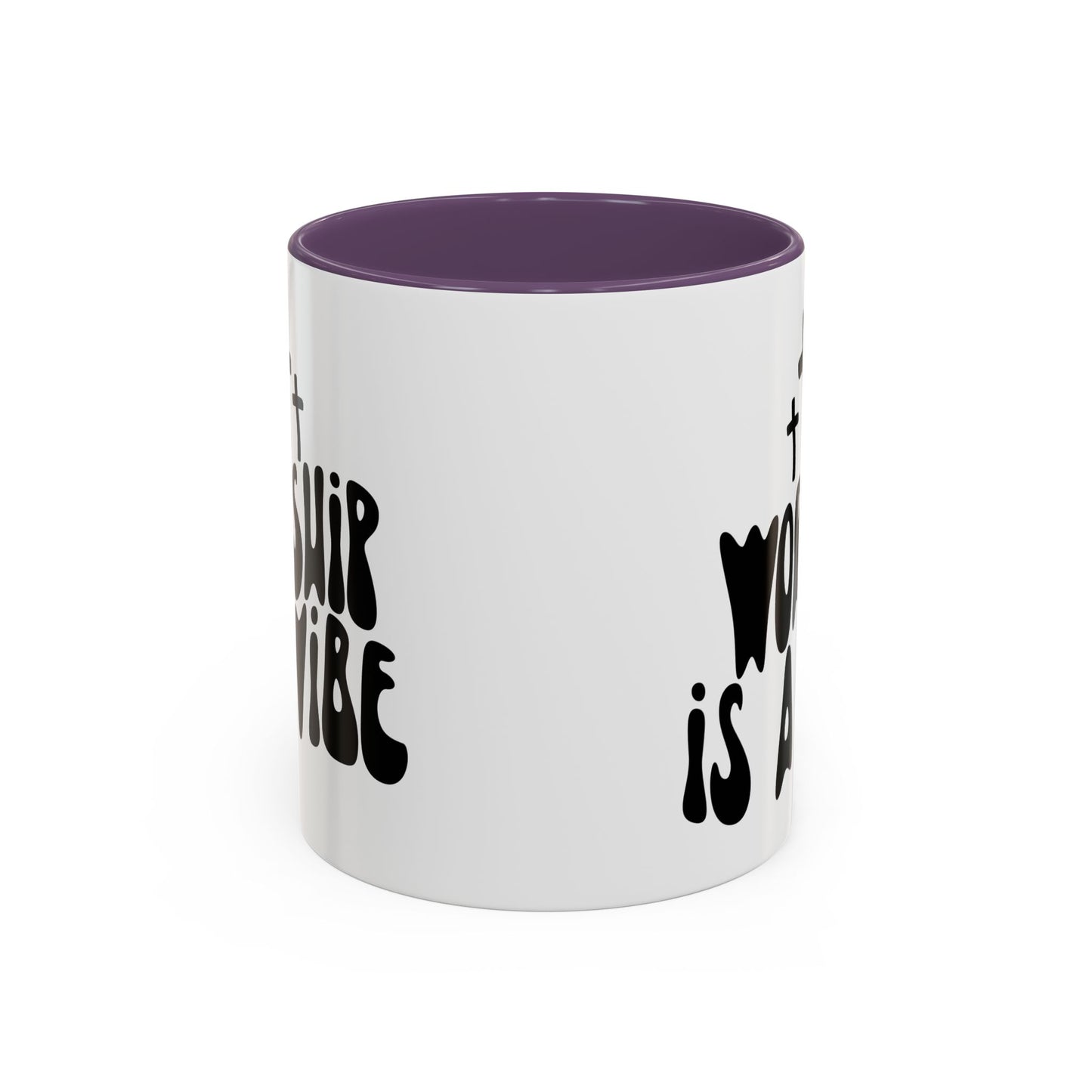 Worship is a Vibe Coffee Mug | Inspirational Christian Drinkware | Perfect for Gifts & Daily Use