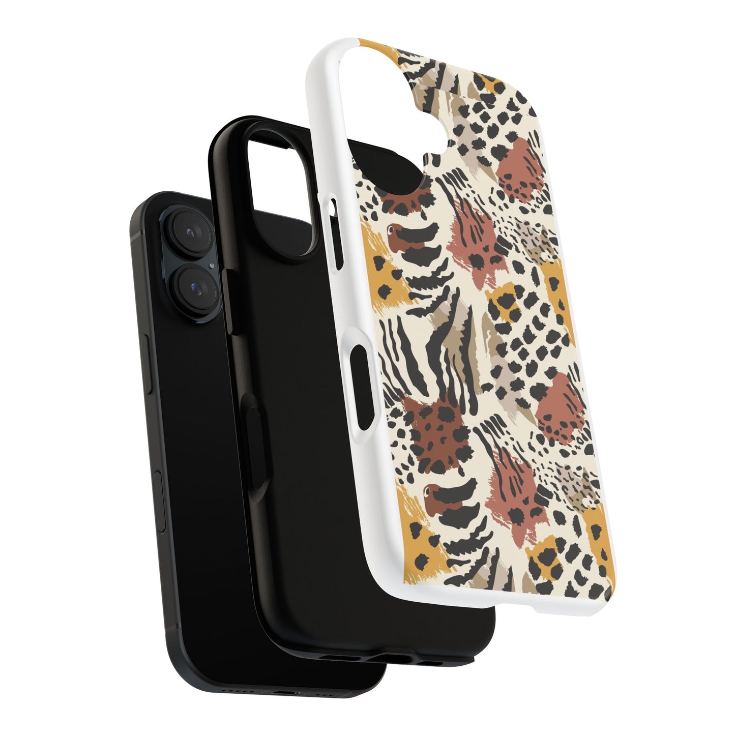 Stylish Animal Print Phone Case - Tough Protection for Your Device