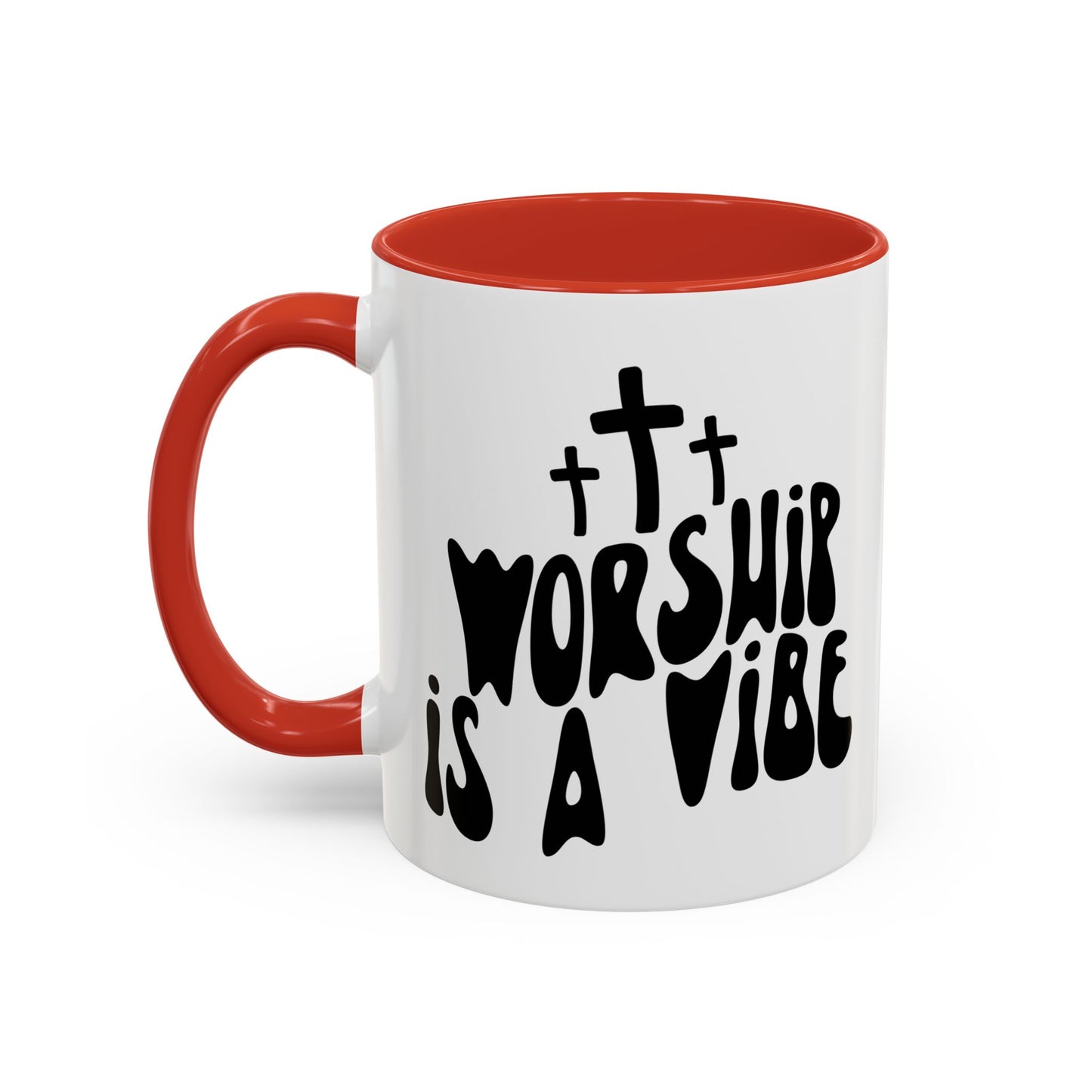 Worship is a Vibe Coffee Mug | Inspirational Christian Drinkware | Perfect for Gifts & Daily Use