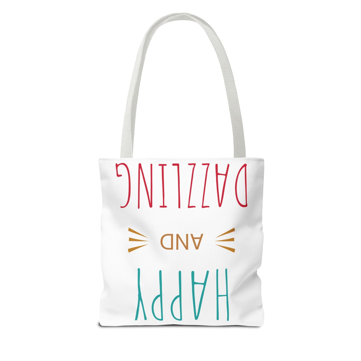 Happy and Dazzling Tote Bag - Cheerful Everyday Carryall for Joyful Occasions