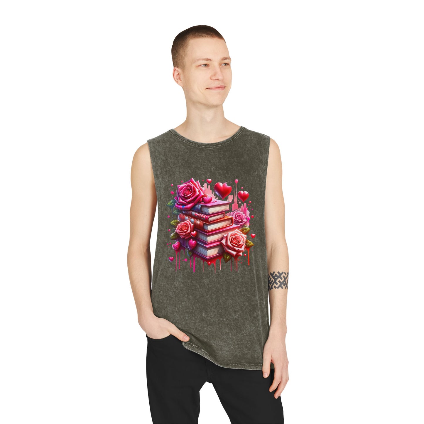 Unisex Stonewash Tank Top