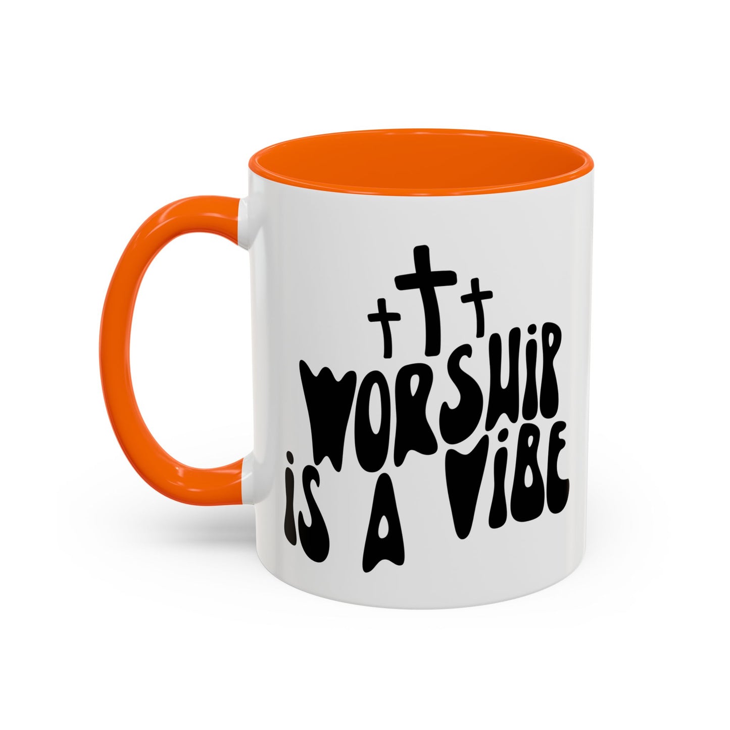 Worship is a Vibe Coffee Mug | Inspirational Christian Drinkware | Perfect for Gifts & Daily Use
