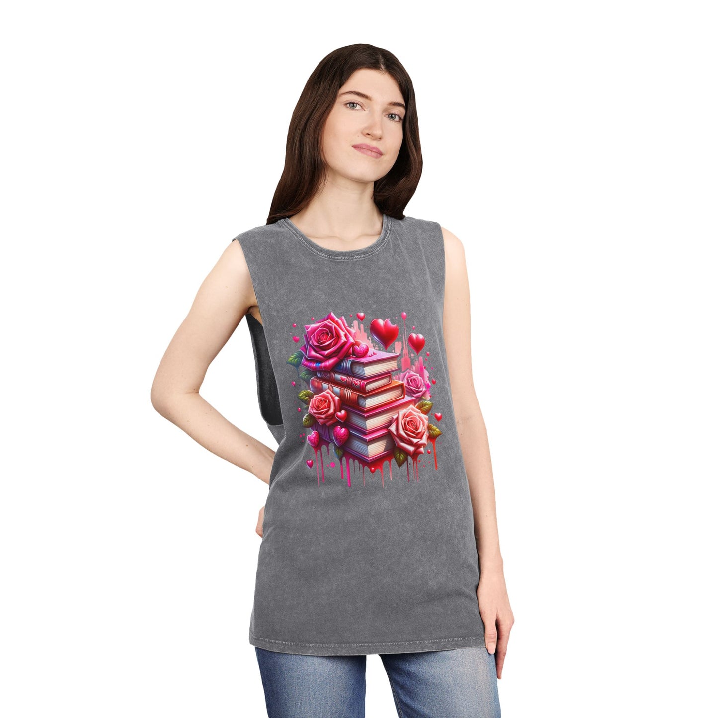 Unisex Stonewash Tank Top