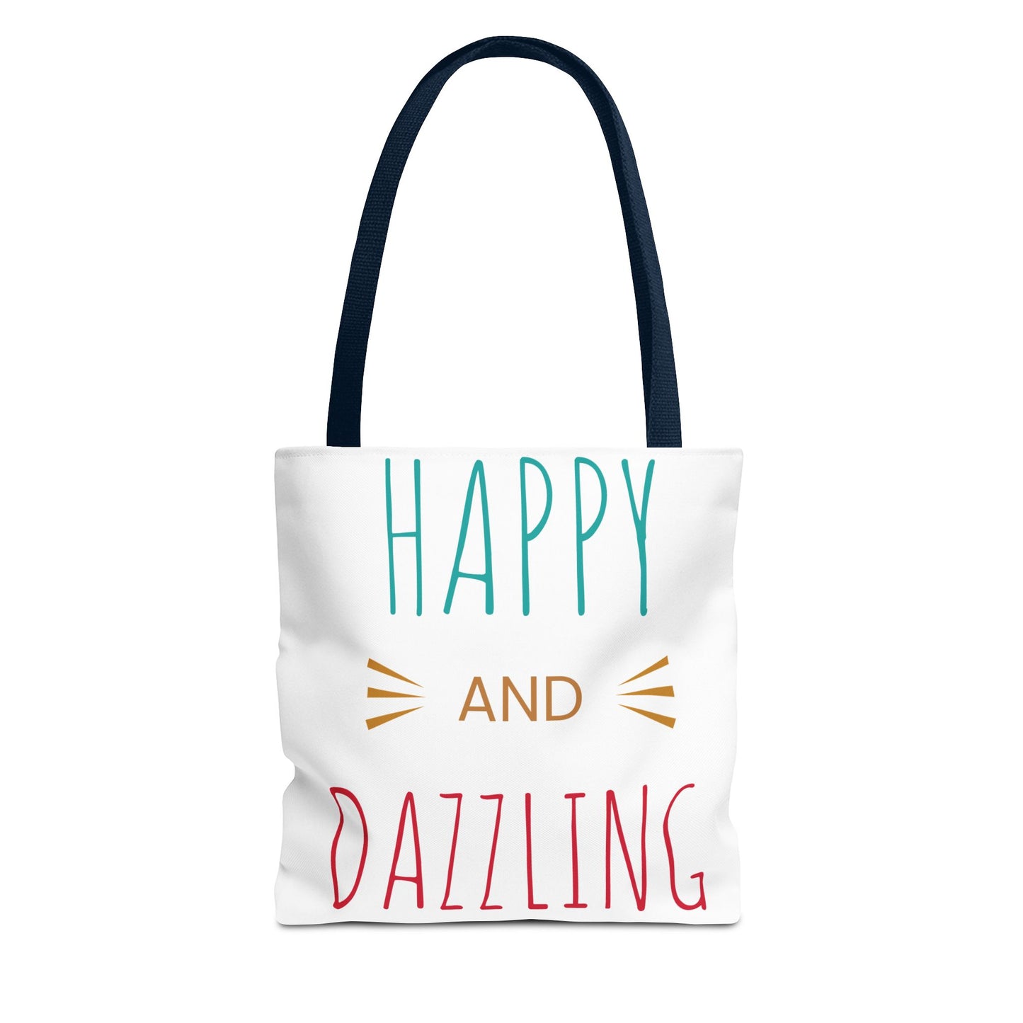 Happy and Dazzling Tote Bag - Cheerful Everyday Carryall for Joyful Occasions