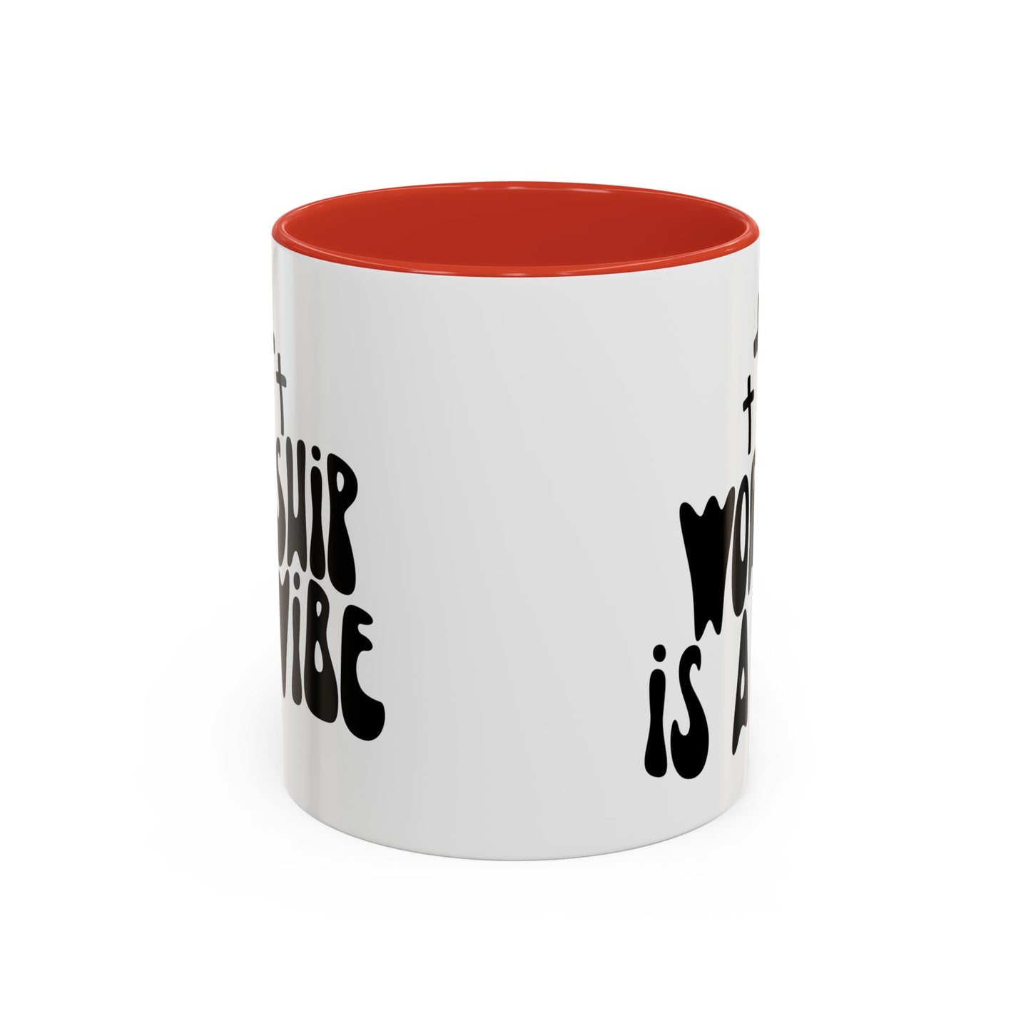 Worship is a Vibe Coffee Mug | Inspirational Christian Drinkware | Perfect for Gifts & Daily Use