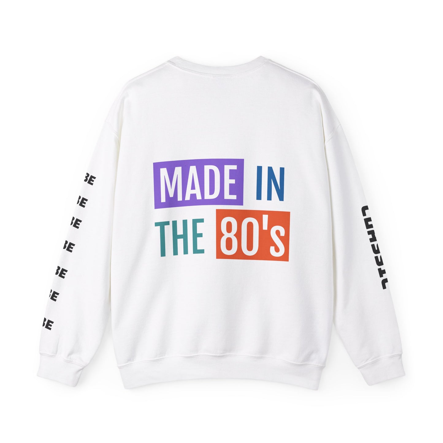 Great Things Await Crewneck Sweatshirt - Retro 80's Vibe