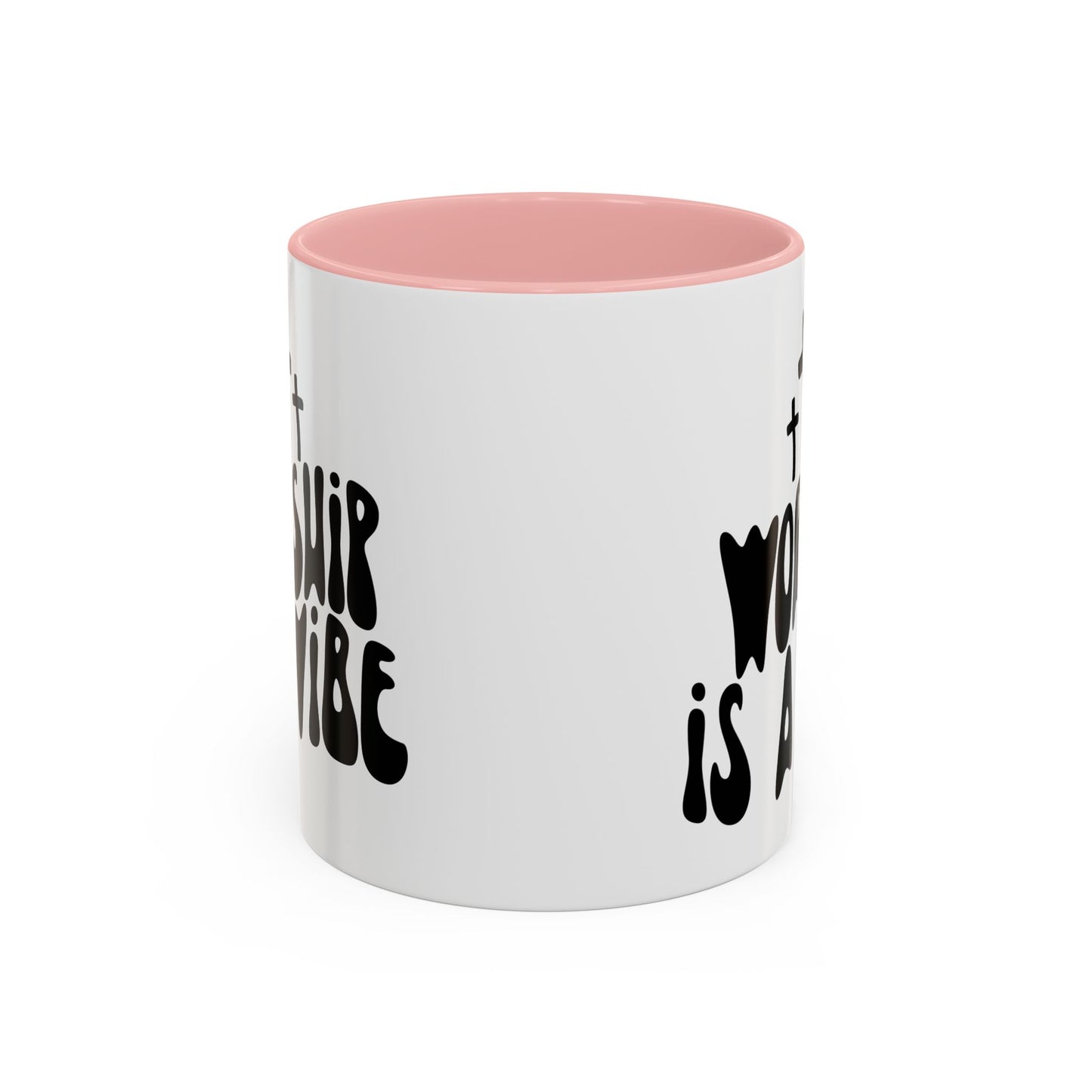 Worship is a Vibe Coffee Mug | Inspirational Christian Drinkware | Perfect for Gifts & Daily Use