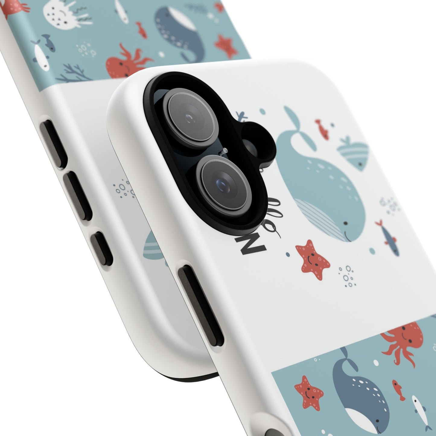 Cute Marine Life Phone Case - Tough Cases for Ocean Lovers