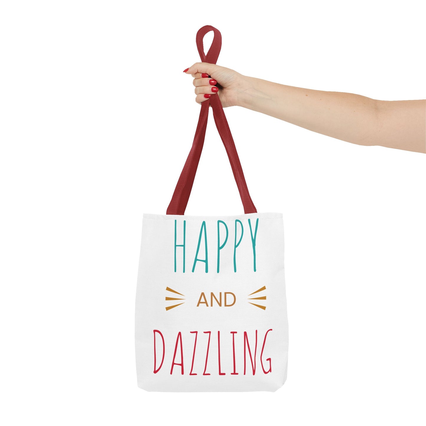 Happy and Dazzling Tote Bag - Cheerful Everyday Carryall for Joyful Occasions