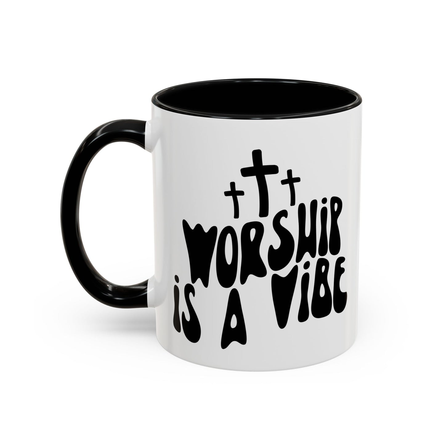 Worship is a Vibe Coffee Mug | Inspirational Christian Drinkware | Perfect for Gifts & Daily Use