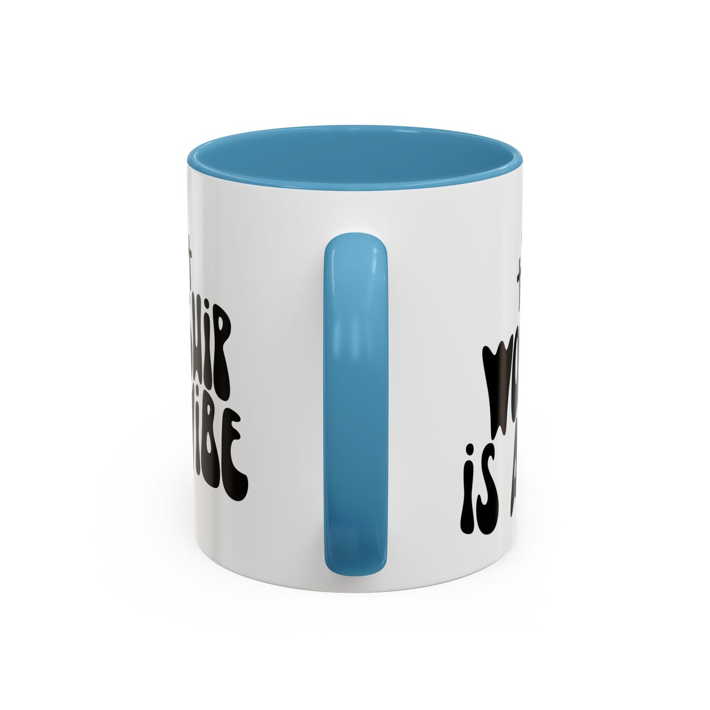Worship is a Vibe Coffee Mug | Inspirational Christian Drinkware | Perfect for Gifts & Daily Use