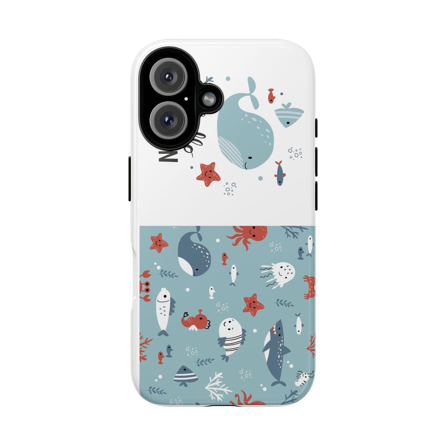 Cute Marine Life Phone Case - Tough Cases for Ocean Lovers