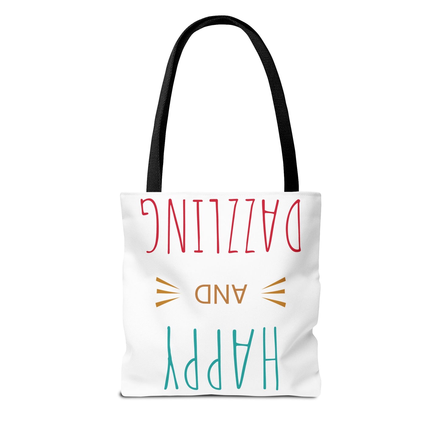 Happy and Dazzling Tote Bag - Cheerful Everyday Carryall for Joyful Occasions