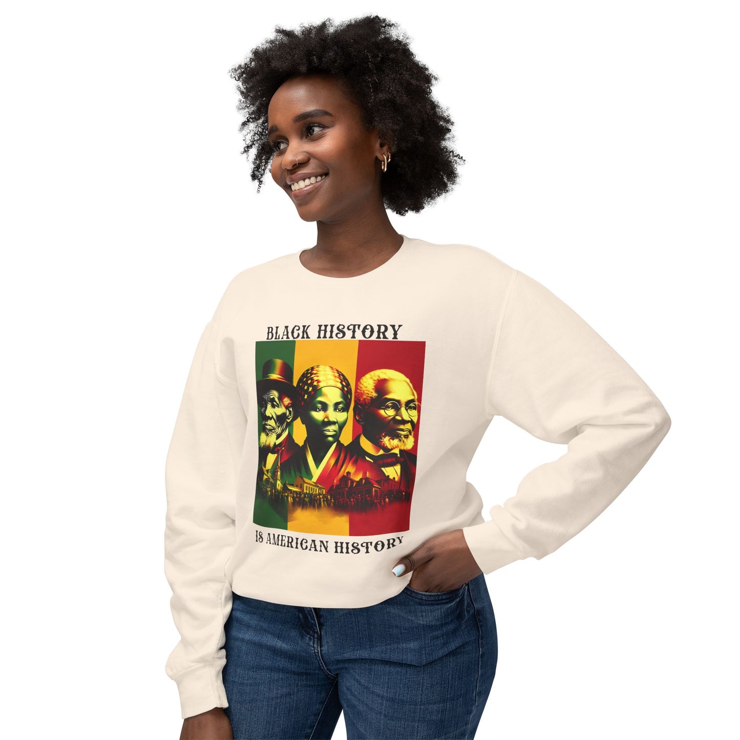 Unisex Lightweight Crewneck Sweatshirt