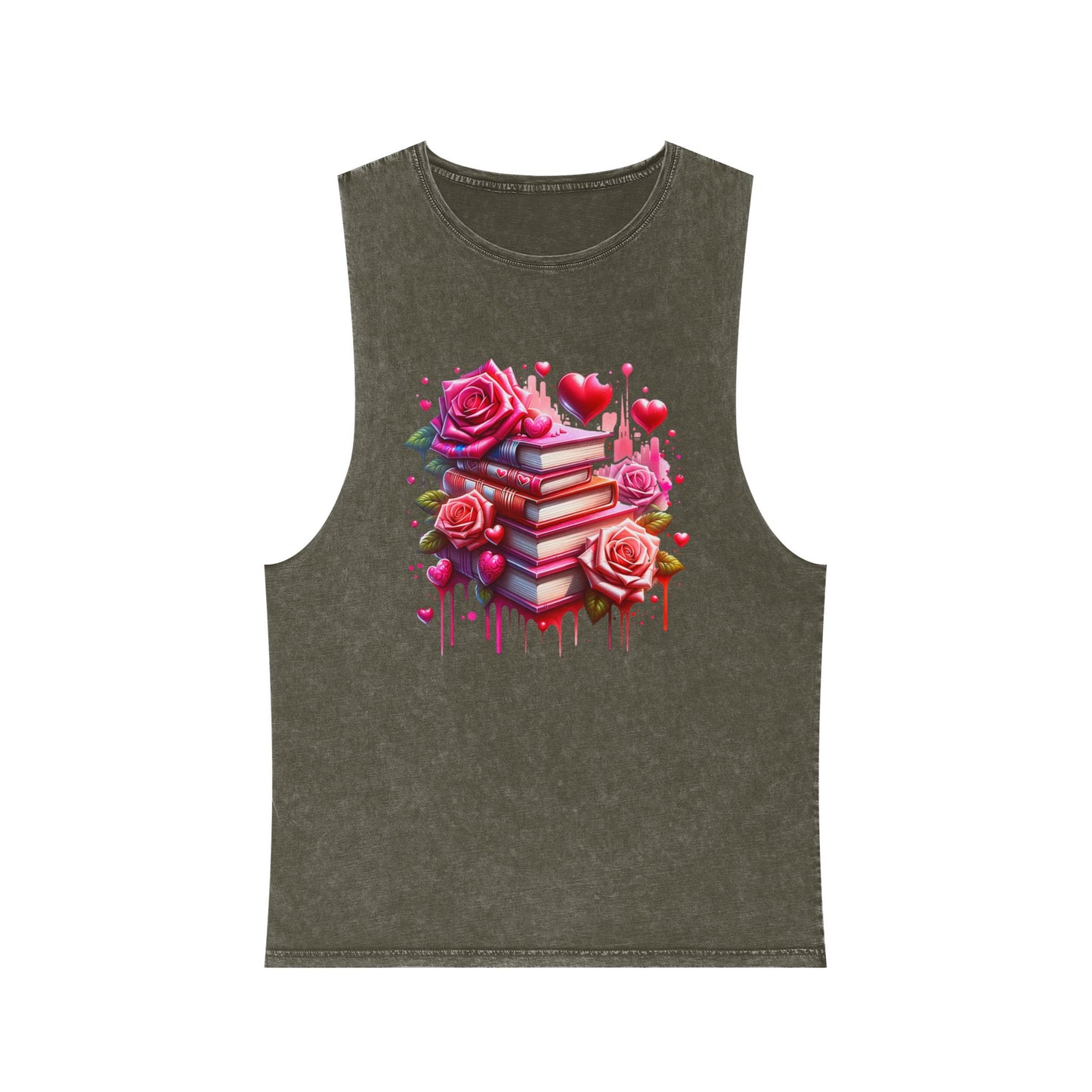 Unisex Stonewash Tank Top