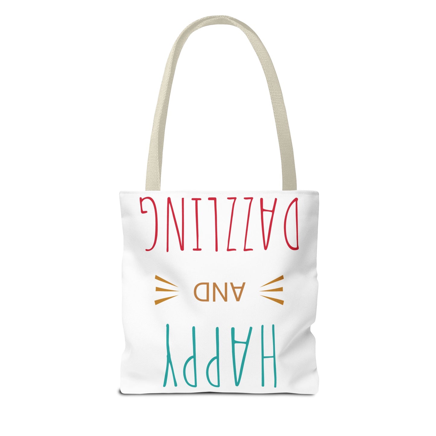 Happy and Dazzling Tote Bag - Cheerful Everyday Carryall for Joyful Occasions